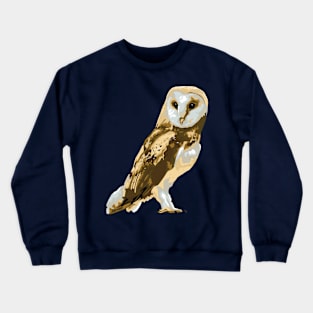 Barn Owl Crewneck Sweatshirt